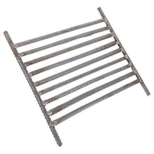 Fireplace Grate Steel Bars Heat Resistant Thickened Design