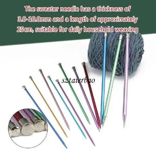 J78C Crafting Knitting Weaving Stringing Needle Knitting