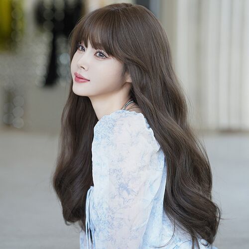 Long Hair Wig for Women Soft Intellectual Big Wave Curly Who