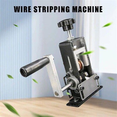 Portable Cable Wire Stripper with Hand Crank Manual Wire