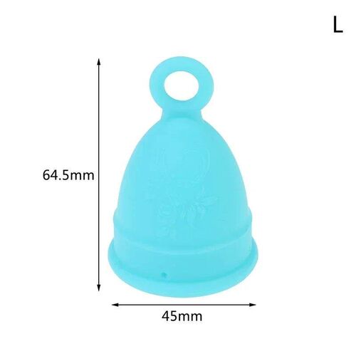 Size S/L Menstrual Cup Medical Silicone Lady Feminine Hygien