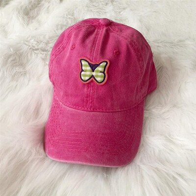 Lovely Retro Baseball Cap Korean Style Made Old Washed Duck