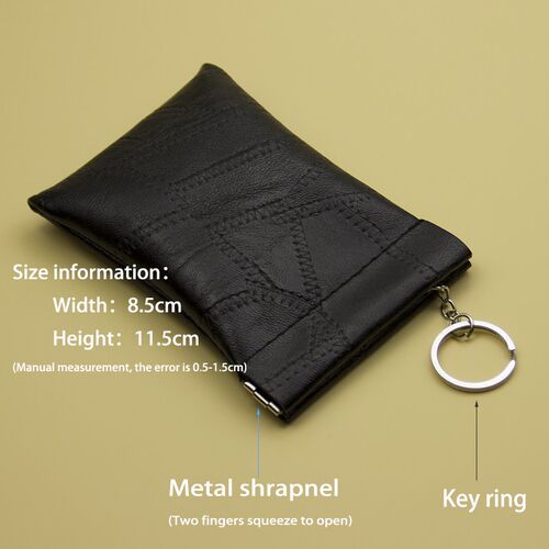 Lralra New Fashion Leather Long Pocket Key Wallet Keyring Co