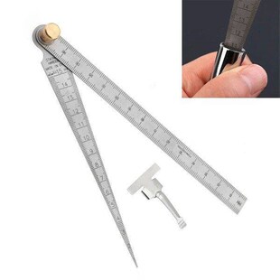 Feeler Gauge Welding Taper Gap Gauge Portable Depth Ruler