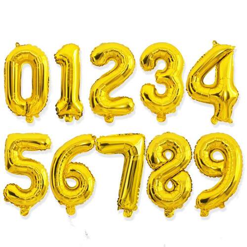32 Inch Number Balloons Birthday Party Decoration 1St Helium