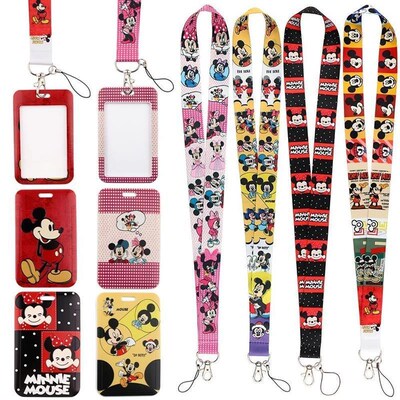 YQ317  Lanyard Pooh Bear Phone Rope Toy Story ID Card Badge