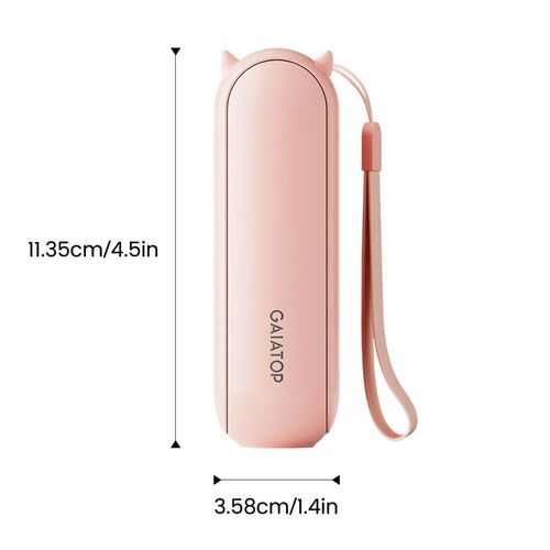 GAIATOP Portable Hand Held Fan with USB Rechargeable 2000mAh