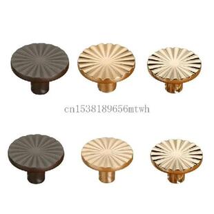 Pack of 6 Stylish Zinc Alloy Knobs for Modern Minimalists