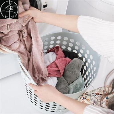 laundry basket large plastic hand wheel washing dirty