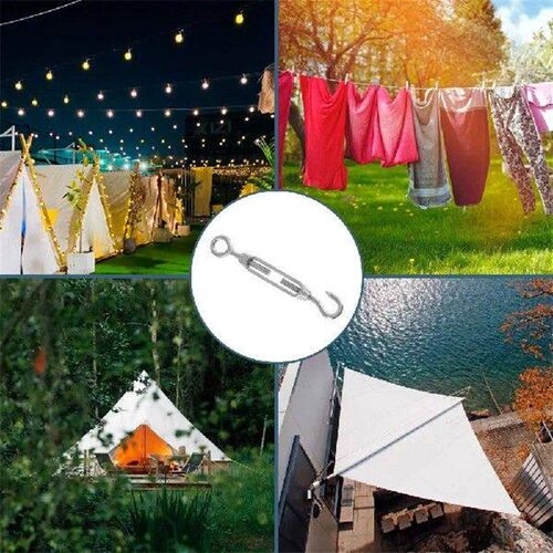 15/30m Stainless Steel Cable Rope Kits Heavy Duty Garden
