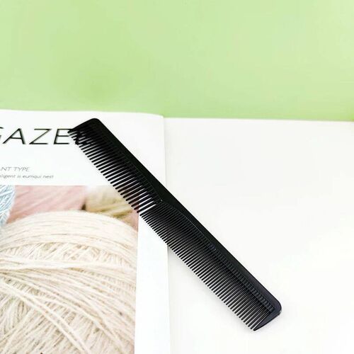 5 Pieces Fine Cutting Wide Tooth Hair Barber Carbon Fiber Sa