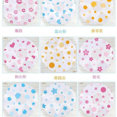 Stylish Thickened EVA Waterproof Bath Cap for Shower, Bathin