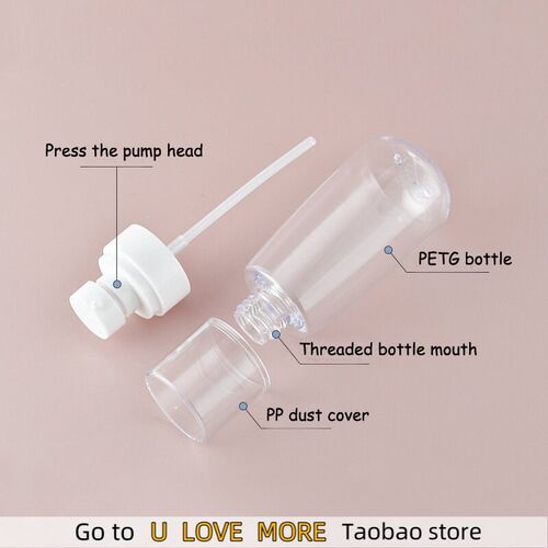 30/60/80/100ml Portable Watering Can Travel Dispense Lotion