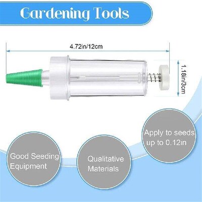 New Manual Mini Sowing Seed Dispenser Gardening Tool Useful
