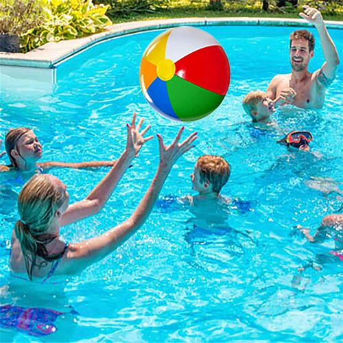 Colorful Inflatable 30cm Ball Balloons Swimming Pool Play Pa