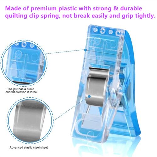 20/50 Pcs Multicolor Sewing Clips Patchwork Craft Clips Fabr