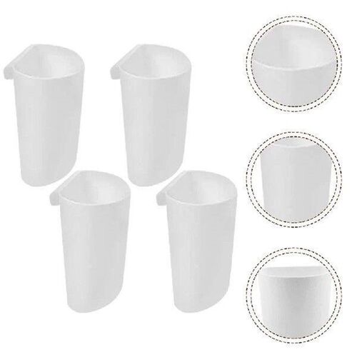 4 Pcs Storage Basket Cart Container Trash Hanging Bins