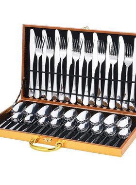 western other tableware steak cutlery set knife fork spoon