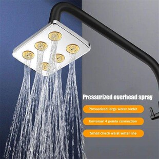High Pressure Showerhead Water Saving Rainfall Shower Head