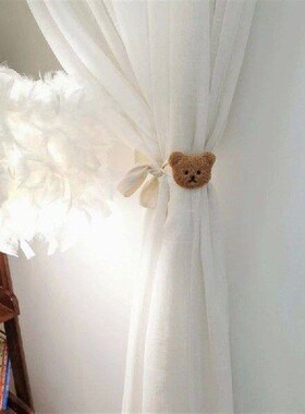 Curtain Holdbacks Plush Animal Binding Strap Tie Rope