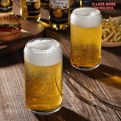 Glass Cup With Bamboo Lid and Straw Bubble Tea Cup Glasses C