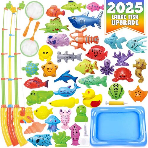 ? Childrens Magnetic Fishing Game Fish Toy Magnetic Game C