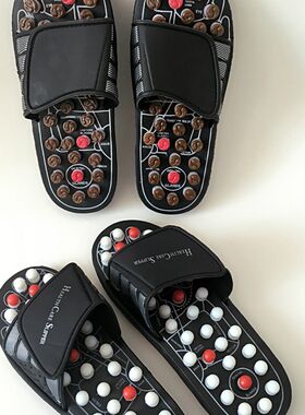 Taiji Acupoint Magnetic Therapy Spring Massage Shoes Fitness