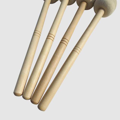 Felt head snare drum hammer maple handle brigade drum stick