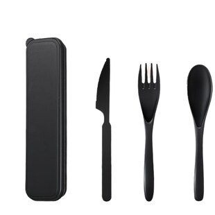 Wheat Straw Tableware Cutlery Knife Fork Spoon Dinnerware