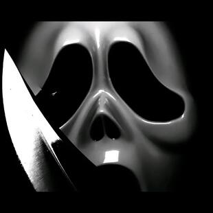 Halloween Foam Scream Ghostface Knife Scary Evil Costume Cos