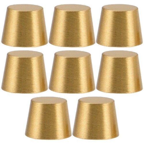 8pcs Brass Feet Pads for Tray Wood Board Riser Copper Foot