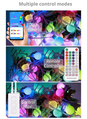 WS2812B Lights Christmas Ball Bubble WS2812 30/60leds/m Addr