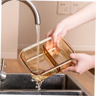 food Box lunch bag heating Bento Glass box container