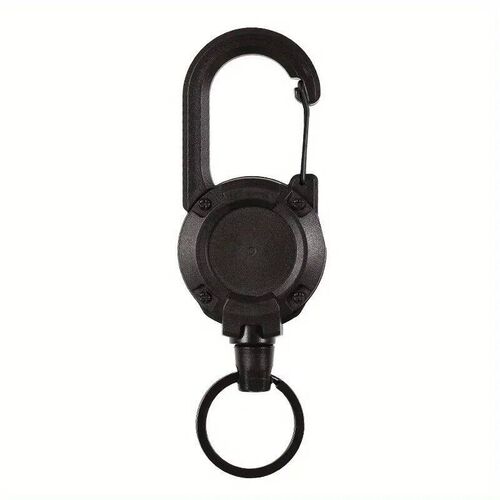 1/2/4pc Extendable Retractable Holder Keychain Badge Reel He