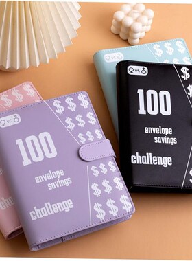 100Envelope Challenge Binder money saving book cash budget