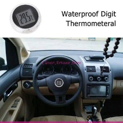E06B Mini Motorcycle Thermometer Waterproof Stick-On