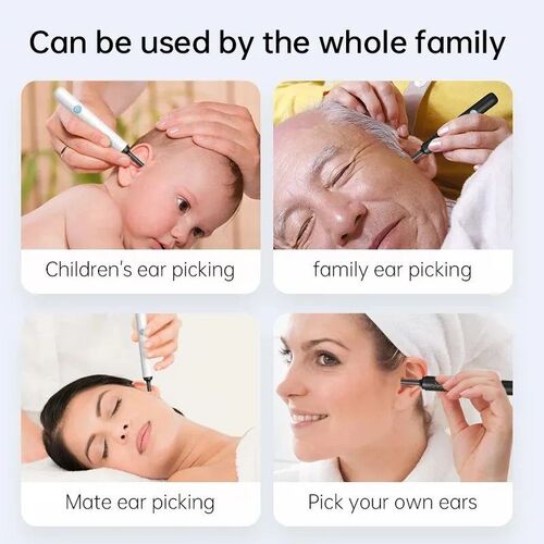 WIFI Visual Ear Cleaner Otoscope Camera with 6 LED Lights 4.