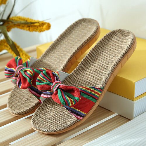 Lin Slippers For Women Indoor And Outdoor Home Flooring Anti