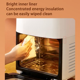 15L English Air Fryer Large Capacity Electric Oven 3 floors