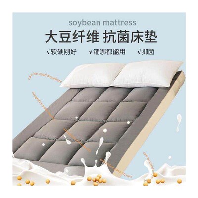 0cm thick soft bed matss folding matss topper pad