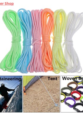 Glow In The Dark Luminous Paracord 550 100FT Parachute Cord