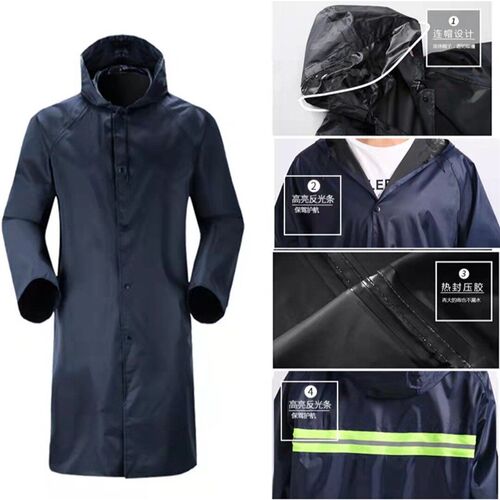One-piece Raincoat Thickened Long Full-body Rainproof Outdoo