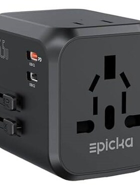EPICKA Universal Travel Adapter, International Plug Adapt