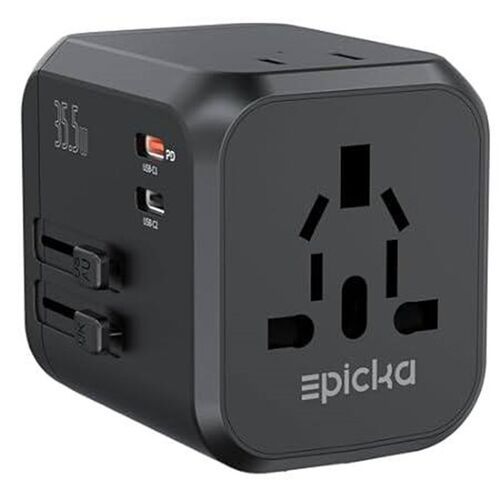 EPICKA Universal Travel Adapter, International Plug Adapt