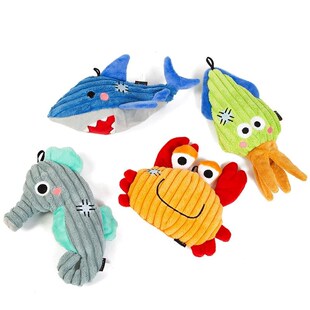 Plush Series Shark Crab Sea Seahorse Tropical Toy Dog Squid