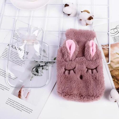 Winter Hot Water Bottle for Bed Warm Belly Treasure Cartoon
