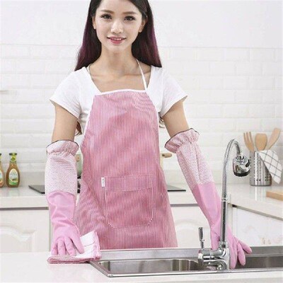 Velvet Thickening Wash Dishes Cleaning Washing Warm Long
