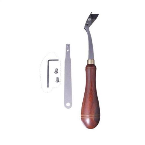 Leather Trimming Tool Cutting Wooden Handle Leather Working