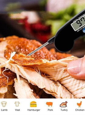 Digital Kitchen Food Thermometer For Meat Water Milk Cooking