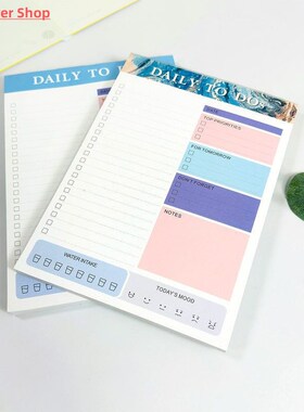 Daily To Do List Coil Undated Daily Work Planner Task Checkl